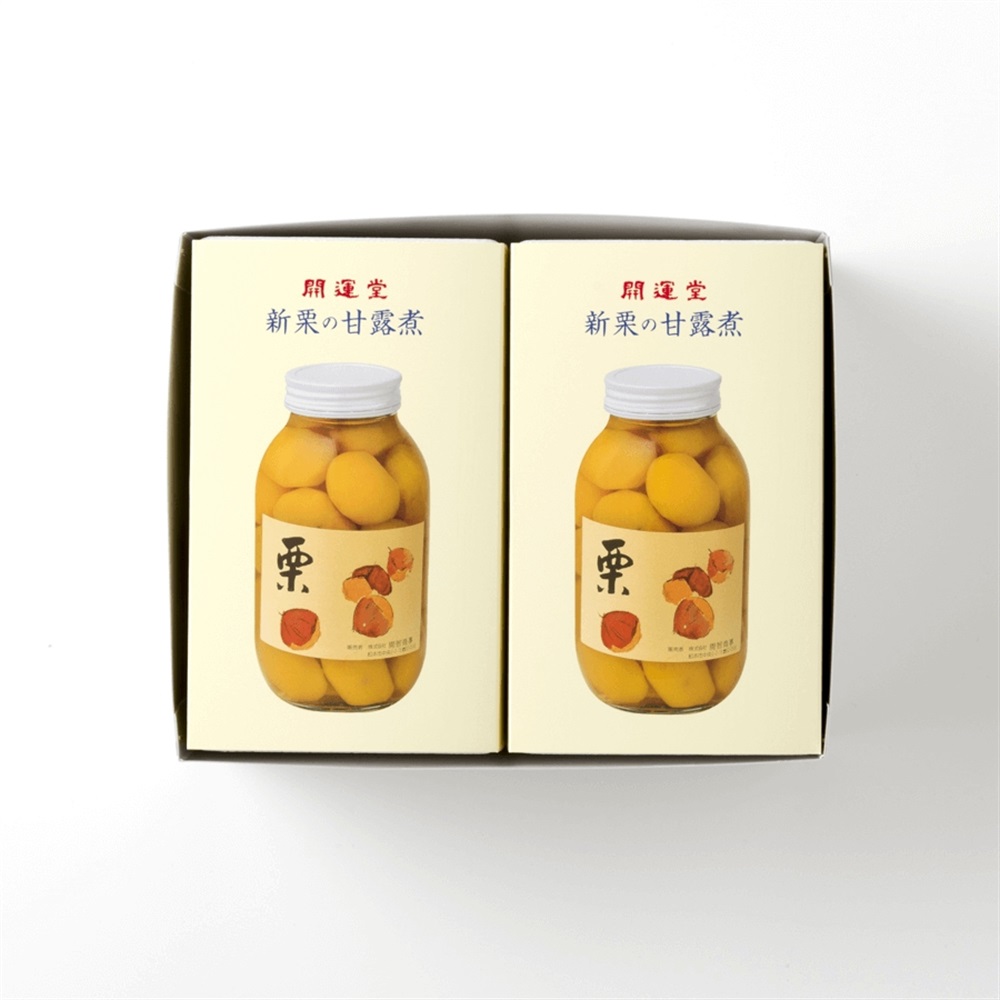 2Ｌ新栗甘露煮 2本入