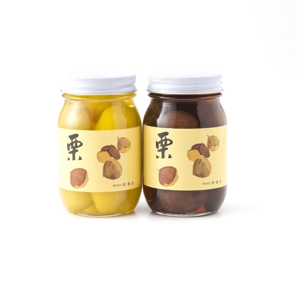 新栗甘露煮小瓶詰合せ