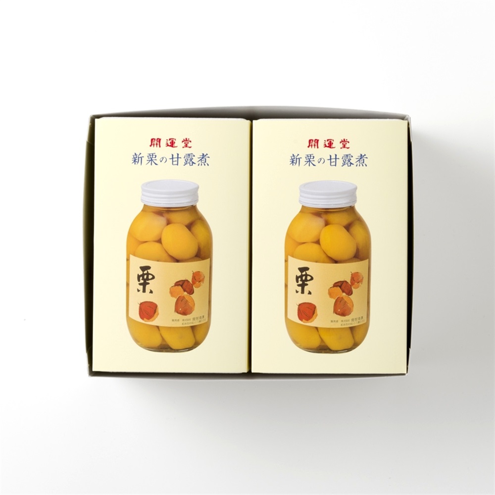 3Ｌ新栗甘露煮 2本入
