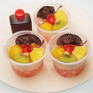 特製あんみつ　８月回