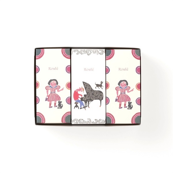 ロール３本入（ナッツ２・りんご１）